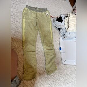 Free People Movement Green Jogger Pants